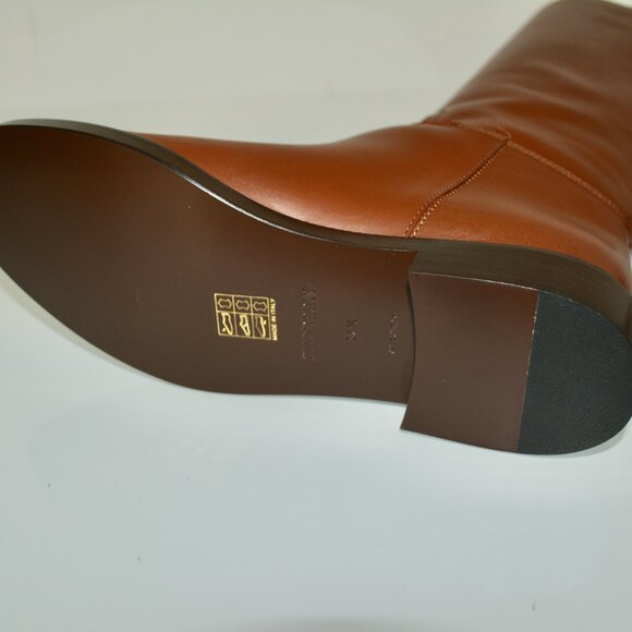 NIB BURBERRY REDGRAVE TB MONOGRAM KNEE HIGH BOOTS - Picture 9 of 15